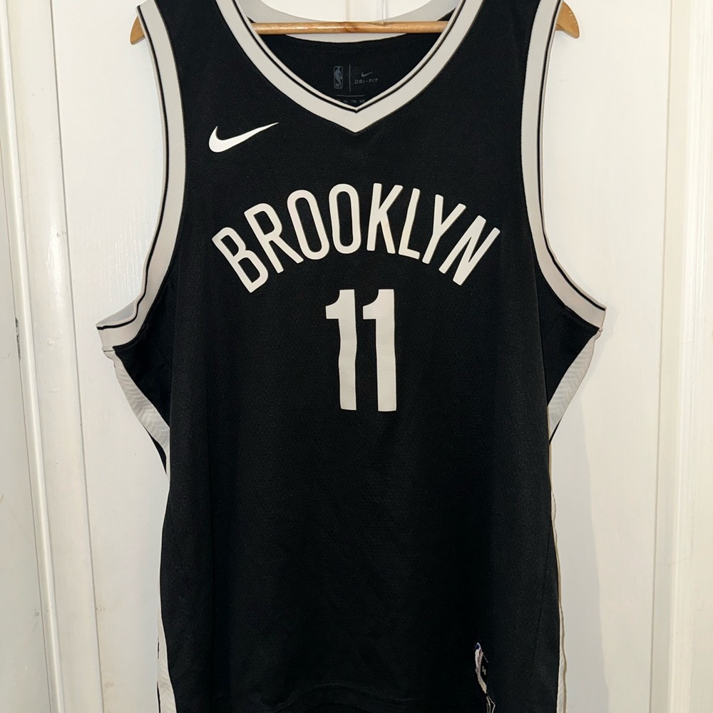 Brooklyn Nets Kyrie Irving Nike Black 2020/21 Swingman Jersey